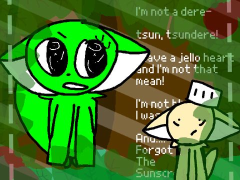 Tsundere - Mustardkit and Lettucekit