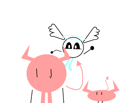 "oh no she's behind me isn't she"