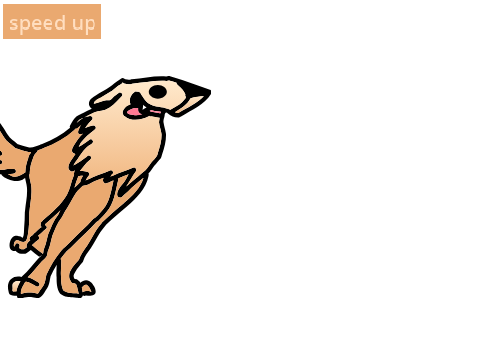 Running Dog Animation 