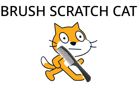 brush scratch cat