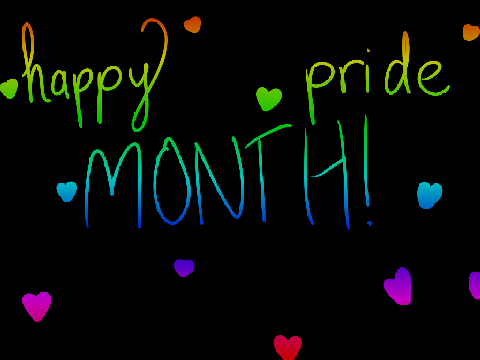 HAPPY PRIDE MONTH!!