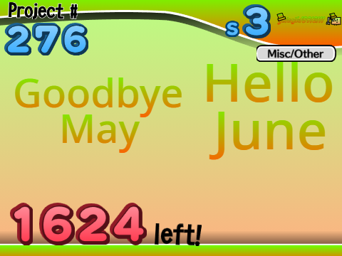Goodbye May Hello June!