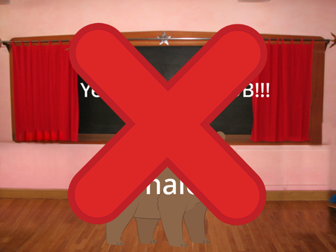 No Spongebob allowed!