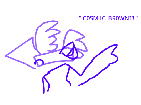 follow @C0SM1C_BR0WNI3 PLZZZ 