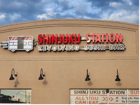 My time at Shinjuku Station.
