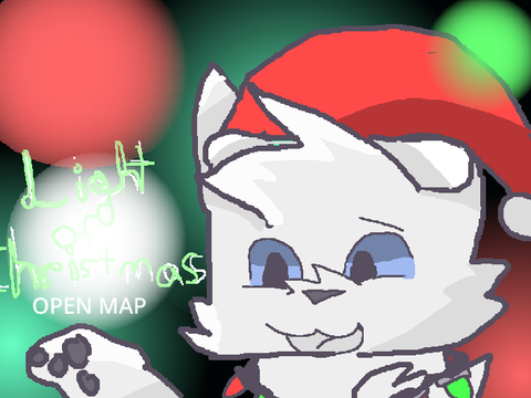 Light of Christmas -a bound MAP (OPEN)