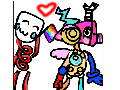 Happy Pride Month! :3 #tadc #abstragety #pride #month #music #mask #song #art #gangle #zooble