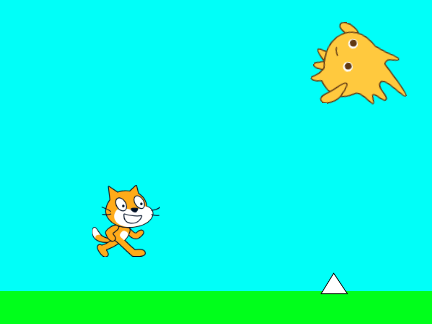 Flat Cat Jump