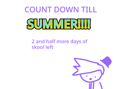 COUNT DOWN TO SUMMER