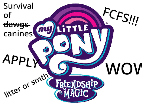 ⛧┆FRIENDSHIP IS MAGIC : FCFS SOC LITTER