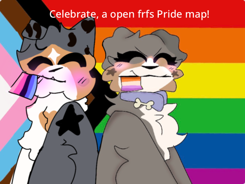 Celebrate, a open FCFS Pride map!