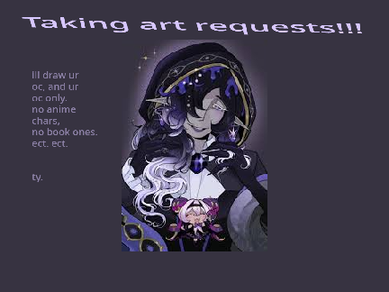 ART REQUESTS