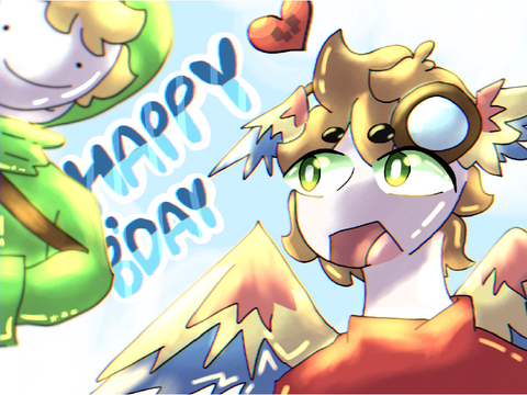 ★ bday gift + process! ★