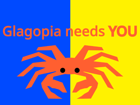 Glagopia needs YOU!