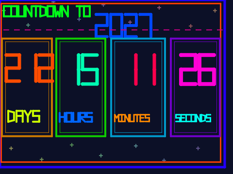 New Year Countdown!