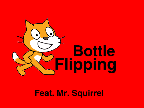 Scratch Cat Bottle Flips
