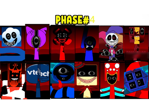 All phases in Incredibox Sprunki oc of ? Box from phase 1 to 7 pictures. #3