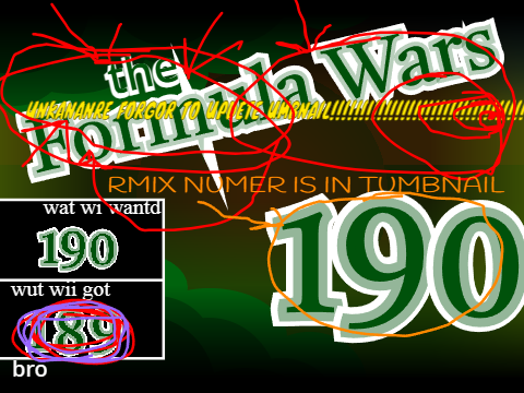 {the Formula Wars // 191}
