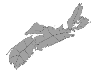 regional map of nova soctia