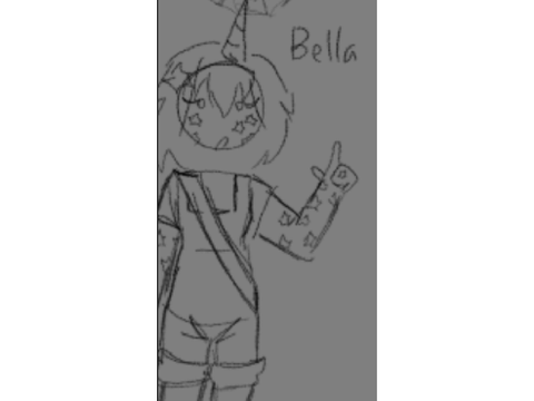 character sketches for mochi