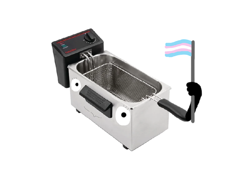 Meet the deepfryer cult mascot: Frieda!