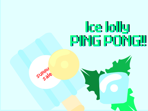 Ice lolly ping pong!!