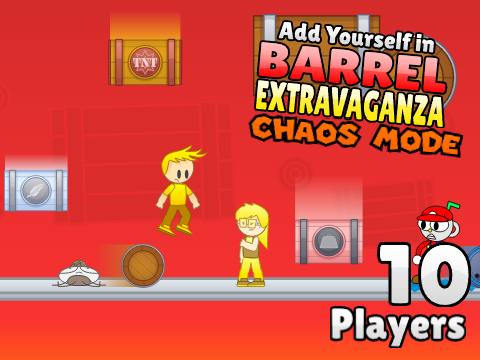 AY in Barrel Extravaganza Chaos Mode! [ Remix 0 | 10 Players ]