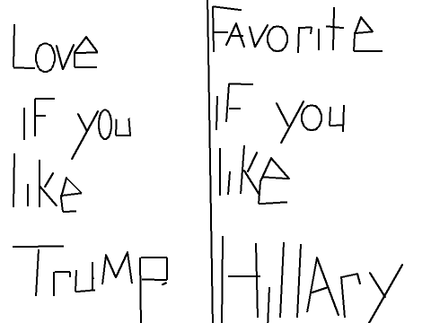 Trump or Hillary