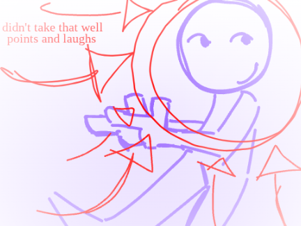 didn't take that well . filler (can be used as a template)