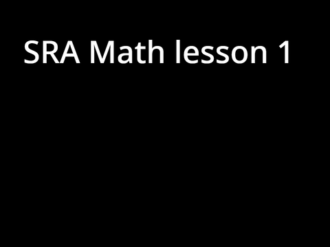 MATH lesson 1 class 2 