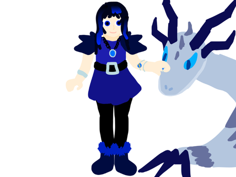 Navaeh + Silverfang art