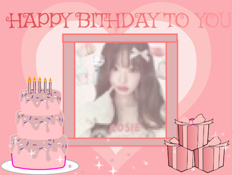 happy birthday rosiepops- :)