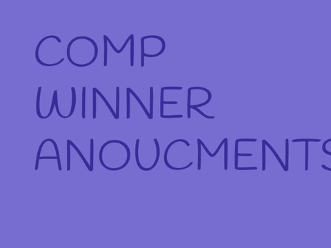 Comp winner announcement 