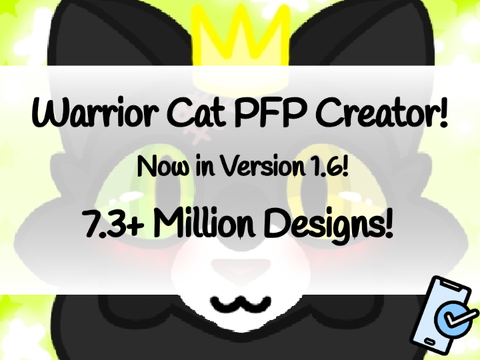 ⟡˙⋆ Warrior Cat PFP Creator | Ver: 1.6 |  #WC#PFP#Trending#Fun#Cat ⋆˙⟡