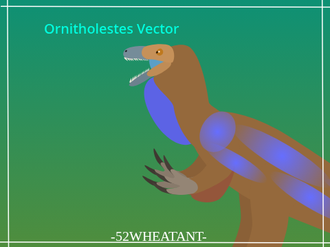 Ornitholestes Vector