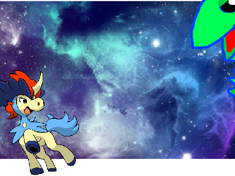 Keldeo vs Rayquaza