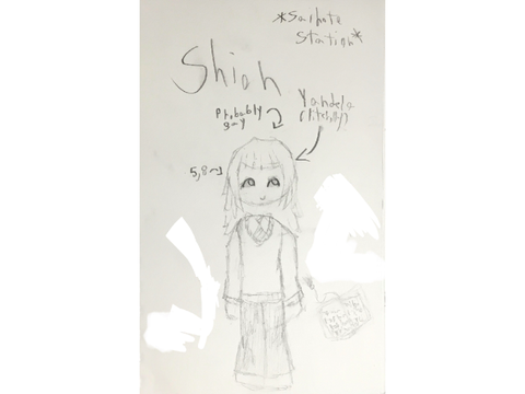 Poorly made Shion drawing