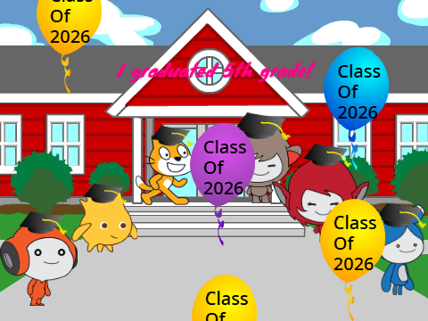 i graduated 5th grade!