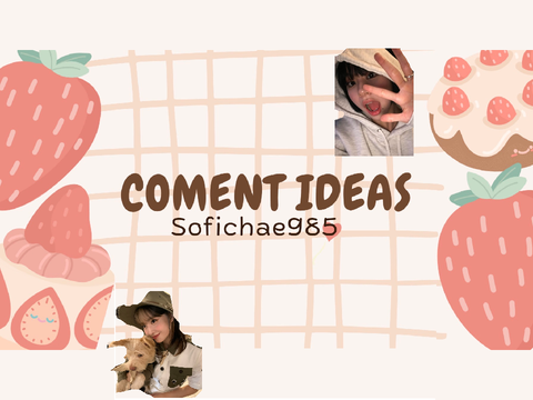 ˚✧Coment your ideas˚✧