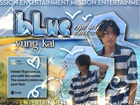 Blue - Yung Kai // a duet cover with myself from a year ago