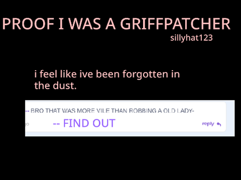 Screenshots that prove I did Griffpatch in my lifetime