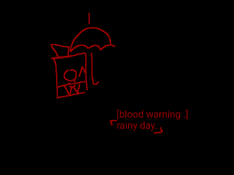 rainy day.