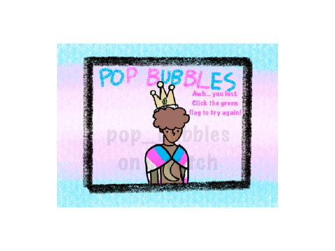Here’s the Trans Pride losing screen!