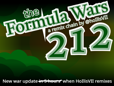 {the Formula Wars // 212}