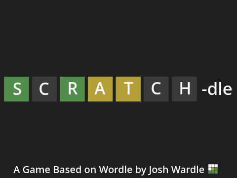 4 Years on Scratch - Scratchdle