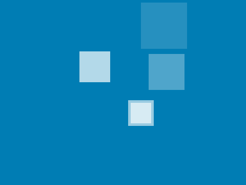 Musical Droplets in pixels