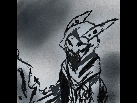Sketch of the chaser : John Doe from Dream Eater Merry