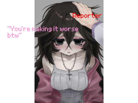 reporting doesnt help