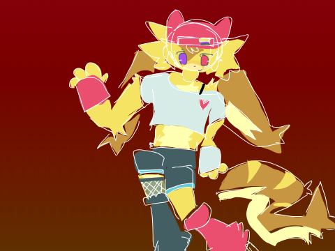 WAFFLE FANART YAYAYA