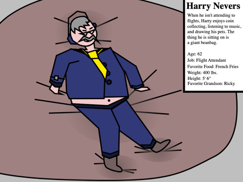 Character Design - Harry Nevers